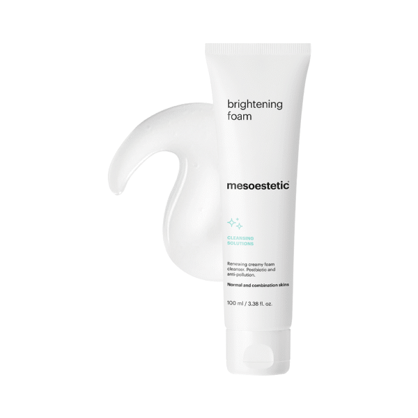 Brightening foam